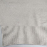 Fano Studios ファノストゥディオズ ace collar middle sleeve knit FC21S102 半袖 セーター ニット オフホワイト レディース【中古】5-1013T∞