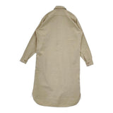 SEA コットン シャツワンピ ワンピース ベージュ レディース シー【中古】5-1221M∞