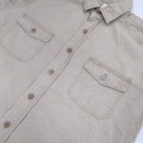 SEA コットン シャツワンピ ワンピース ベージュ レディース シー【中古】5-1221M∞