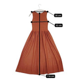 Liesse 辺見えみりさんコラボ ノースリーブニットワンピース A0195KA035 ワンピース ブラウン系 レディース リエス【中古】6-0128M∞