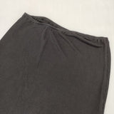 JURGEN LEHL J0183US421 シルク リブ ペチコート スカート ブラック レディース ヨーガンレール【中古】5-1224M∞