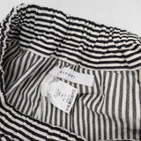 HIYORI 4611017-H ストライプ コットン ロングスカート 濃紺 ネイビー ホワイト レディース ヒヨリ【中古】5-1224M∞