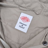 Danton NYLON TUSSER HOODED JACKET 定価20900円 DT-A0277 ナイロン ジャケット ベージュ レディース ダントン【中古】5-1224M∞