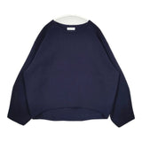 My weakness ROWAN PULL OVERプルオーバニット 定価28600円 セーター ニット ネイビー レディース マイウィークネス【中古】5-1013T∞