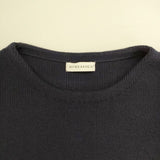 My weakness ROWAN PULL OVERプルオーバニット 定価28600円 セーター ニット ネイビー レディース マイウィークネス【中古】5-1013T∞