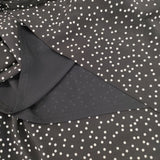 My weakness ドット柄 ラップ 巻きスカート ロングスカート ブラック ホワイト レディース マイウィークネス【中古】5-1224M∞