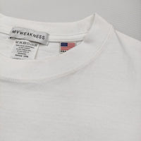 My weakness OLJA TEE 定価8800円 M ともさかりえさん着用 半袖Ｔシャツ カットソー 25SS ホワイト レディース マイウィークネス【中古】5-0916S♪