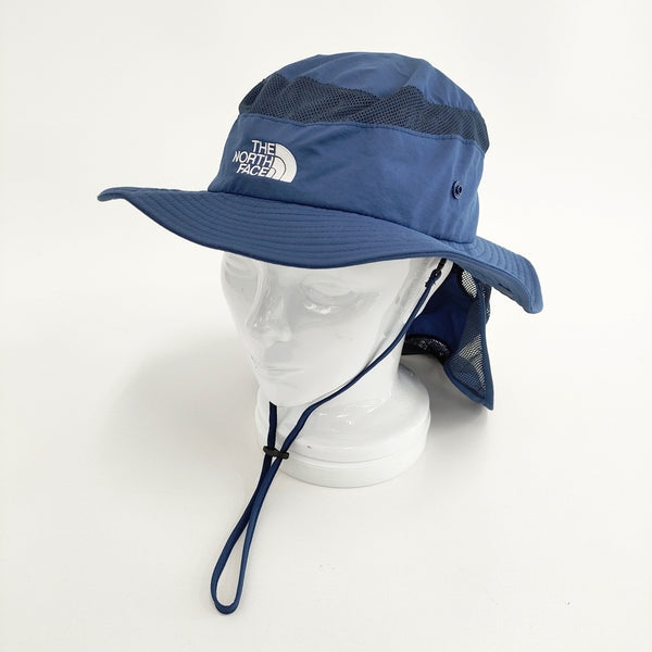 THE NORTH FACE キッズ サンシールドハット 帽子 ハット ネイビー レディース ザノースフェイス【中古】5-1108G◎