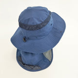 THE NORTH FACE キッズ サンシールドハット 帽子 ハット ネイビー レディース ザノースフェイス【中古】5-1108G◎