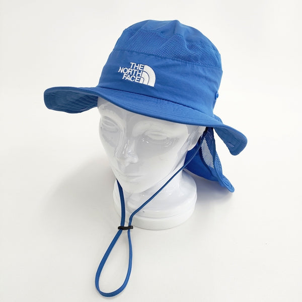 THE NORTH FACE キッズ サンシールドハット 帽子 ハット ブルー レディース ザノースフェイス【中古】5-1108G◎