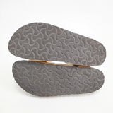 BIRKENSTOCK BALI サイズ38 アンクルストラップ サンダル ゴールド ベージュ レディース ビルケンシュトック【中古】6-0426S◎