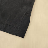 ARTS&SCIENCE 073-L60M-207 シルク バンドカラ― ブラウス シャツ ネイビー レディース アーツ&サイエンス【中古】5-1224M∞