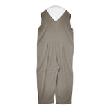 evam eva E231T104 コットンオールインワン 定価35200円 オールインワン ツナギ 23SS グレージュ レディース エヴァムエヴァ【中古】5-1218M∞