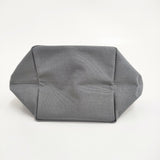 Herve Chapelier 新品 2700C 舟型トートXS フュズィ×シルバー 定価45980円 トートバッグ グレー レディース エルベ・シャプリエ【中古】5-0916G♪