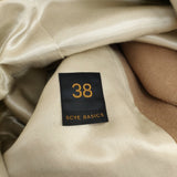 Scye ウール チェスターコート サイズ38 5214-73380 チェスターコート ベージュ レディース サイ【中古】5-1018T♪