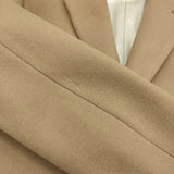 Scye ウール チェスターコート サイズ38 5214-73380 チェスターコート ベージュ レディース サイ【中古】5-1018T♪