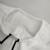 nest Robe リネンバイカラーセーラー 01213-1084 ブラウス シャツ 21AW ホワイト レディース ネストローブ【中古】6-0426M∞