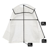nest Robe リネンバイカラーセーラー 01213-1084 ブラウス シャツ 21AW ホワイト レディース ネストローブ【中古】6-0426M∞