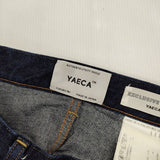YAECA インディゴ スリムテーパード 6-13W ジーンズ デニムパンツ ネイビー INDIGO レディース ヤエカ【中古】5-1221G∞