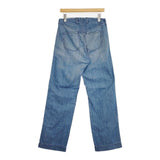 45R/45rpm YUKI COTTON サイズ2 コットン ワーク デニムパンツ ライトブルー レディース フォーティーファイブアールピーエム【中古】5-1224G∞