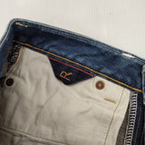 45R/45rpm 熨斗目チンツ茜デニム 加工 29 定価36300円 ジーンズ デニムパンツ ブルー レディース フォーティーファイブアールピーエム【中古】5-1224G∞