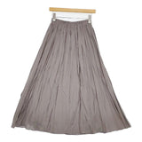 VIVIENNE TAM 12275722 ギャザー ロングスカート グレー レディース ヴィヴィアンタム【中古】5-1224M∞