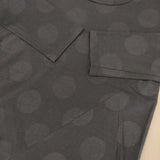 Y's ドット柄 長袖Ｔシャツ カットソー ロンＴ ネイビー レディース ワイズ/Yohji【中古】5-1221M∞