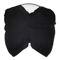 ISSEY MIYAKE 3Dスチームストレッチプリーツ IM44FJ500 サイズ2 カットソー ブラック レディース イッセイミヤケ【中古】5-0916S♪