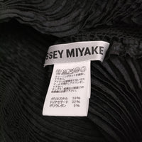 ISSEY MIYAKE 3Dスチームストレッチプリーツ IM44FJ500 サイズ2 カットソー ブラック レディース イッセイミヤケ【中古】5-0916S♪