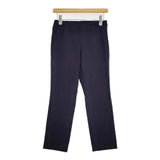 Haat ISSEY MIYAKE ストレッチパンツ HA03FF635 ナイロンイージー パンツ ネイビー レディース ハートイッセイミヤケ【中古】5-1221G∞