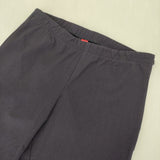 Haat ISSEY MIYAKE ストレッチパンツ HA03FF635 ナイロンイージー パンツ ネイビー レディース ハートイッセイミヤケ【中古】5-1221G∞