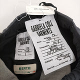 GABRIELA COLL GARMENTS CROSSED SKIRT 定77000円 NO.316 デニムスカート 25AW ブラック レディース ガブリエラコールガーメンツ【中古】5-0916G♪