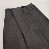 GABRIELA COLL GARMENTS CROSSED SKIRT 定77000円 NO.316 デニムスカート 25AW ブラック レディース ガブリエラコールガーメンツ【中古】5-0916G♪