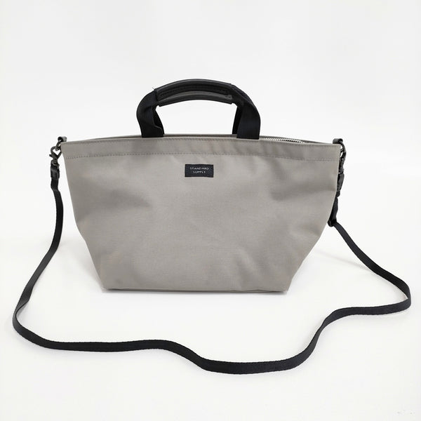STANDARD SUPPLY SIMPLICITY 2WAY B TOTE XS 定価14300円 トートバッグ グレー レディース スタンダードサプライ【中古】5-0916G♪