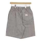 PENNEY'S ストライプ M ショートパンツ ハーフパンツ ショーツ ホワイト ブラック レディース ぺニーズ【中古】6-0426S∞
