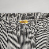 PENNEY'S ストライプ M ショートパンツ ハーフパンツ ショーツ ホワイト ブラック レディース ぺニーズ【中古】6-0426S∞