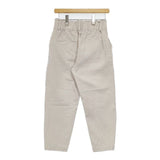 HAU 1211-0172 cotton wool chino パンツ ベージュ レディース ハウ【中古】5-1020T∞
