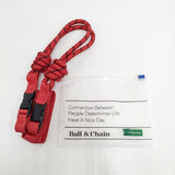 Ball&Chain 未使用品 P.STRAP ストラップ レッド レディース ボールアンドチェーン【中古】5-1108G◎