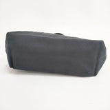 marimekko Uusi Mini Matkuri コットンキャンバス トートバッグ ブラック レディース マリメッコ【中古】6-0406G∞