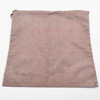 marimekko 新品 marimade VERKKO ALL PURPOSE BAG 巾着バッグ ブラウン ブルー レディース マリメッコ【中古】5-1012G∞