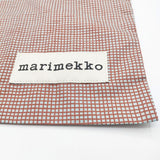 marimekko 新品 marimade VERKKO ALL PURPOSE BAG 巾着バッグ ブラウン ブルー レディース マリメッコ【中古】5-1012G∞