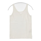 qualite 3244-00-40003 ウォッシャブル2WAYタンクトップ 定価9900円 タンクトップ ホワイト レディース カリテ【中古】6-0426S∞