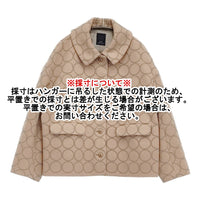mina perhonen 未使用品 tambourine ステンカラージャケット 定価104500円 コート 23AW ベージュ レディース ミナペルホネン【中古】5-0916T♪