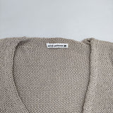 mina perhonen sunny sandy 定価50600円 vs8097 コットンニット サイズ40 カーディガン ベージュ レディース ミナペルホネン【中古】5-1218M∞