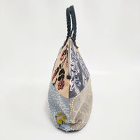 mina perhonen bell bag ピース pi0304 パッチワーク トートバッグ マルチカラー レディース ミナペルホネン【中古】5-0916G♪