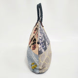 mina perhonen bell bag ピース pi0304 パッチワーク トートバッグ マルチカラー レディース ミナペルホネン【中古】5-0916G♪