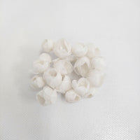 中川政七商店 しけ絹のコサージュ 花飾り 定価4400円 ブローチ ホワイト レディース 中川政七商店【中古】5-0916G♪