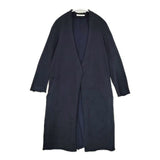 KNITOLOGY ニットロジー ニットコート ガウン 羽織 ロング カーディガン ネイビー レディース【中古】5-1013M∞