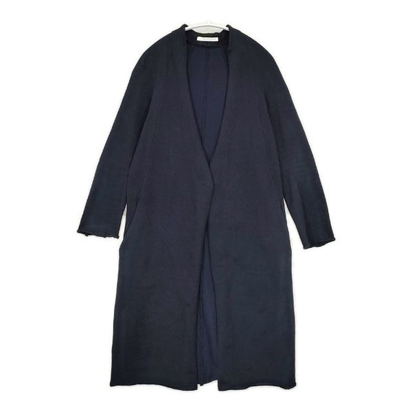 KNITOLOGY ニットロジー ニットコート ガウン 羽織 ロング カーディガン ネイビー レディース【中古】5-1013M∞