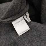 Mademoiselle NONNON フード付き ハーフジップ ウール ワンピース グレー レディース マドモアゼルノンノン【中古】5-1018T♪